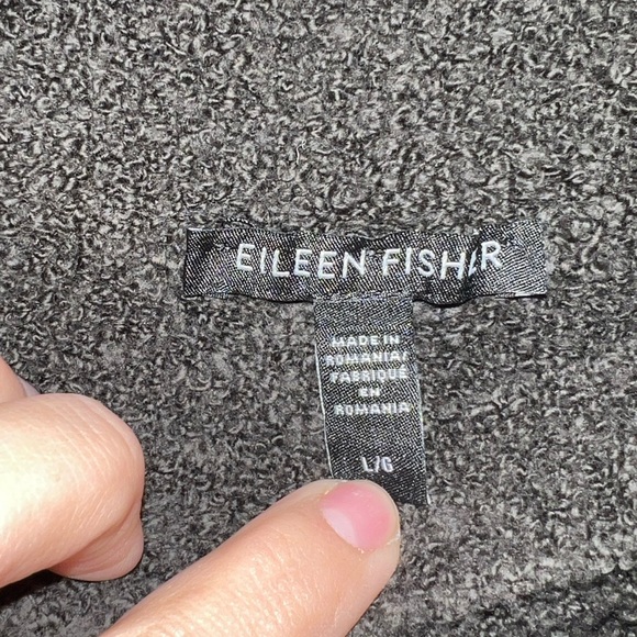 Eileen Fisher Dark Green Turtleneck Sweater - Picture 3 of 3